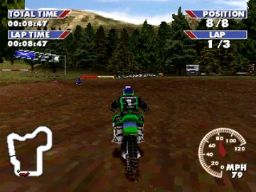 Championship Motocross featuring Ricky Carmichael (US) screen shot game playing